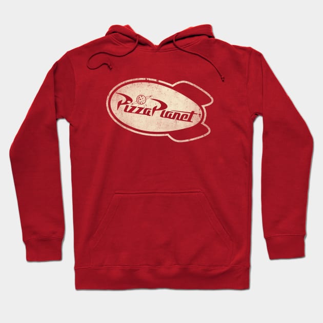 Pizza Planet Hoodie by WizzKid